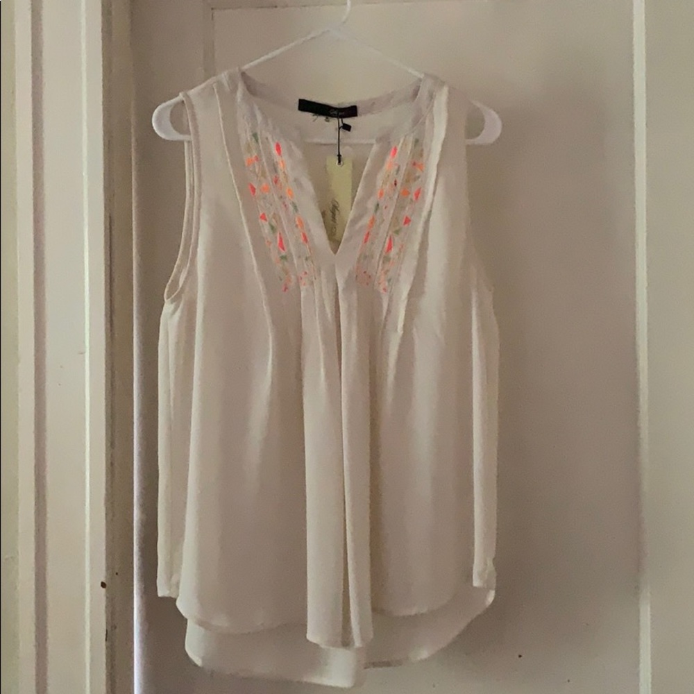 Off white blouse